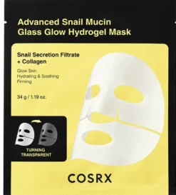 Advanced Snail Mucin Glass Glow Hydrogel Mask