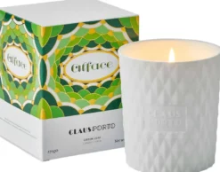 ALFACE Green Leaf Candle