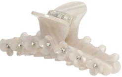 Amour Flower Clip - Cream