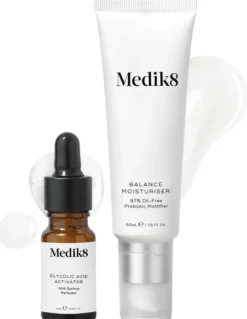 Balance Moisturiser with Glycolic Acid Activator