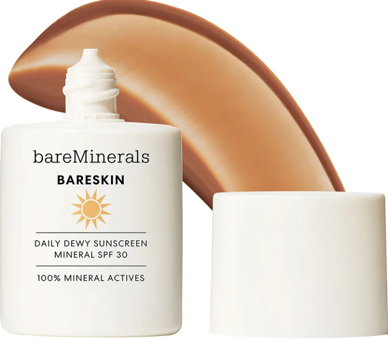 BARESKIN Daily Dewy Sunscreen Mineral SPF 30