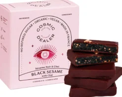 Black Sesame & Chaï nut butter chocolate box