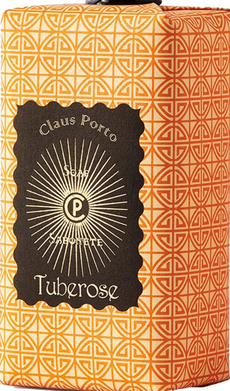 Black Sunburst Tuberose Wax Sealed Soap