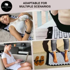BON Set - Black Mat+Pillow