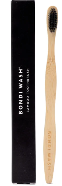 Branded timber toothbrush
