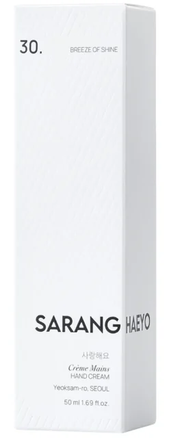30. BREEZE OF SHINE HAND CREAM