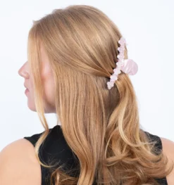 Bright Flower Sunny Clip - Pastel Pink