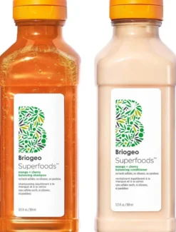 Briogeo Superfoods™ Mango + Cherry Balancing Shampoo + Conditioner Duo