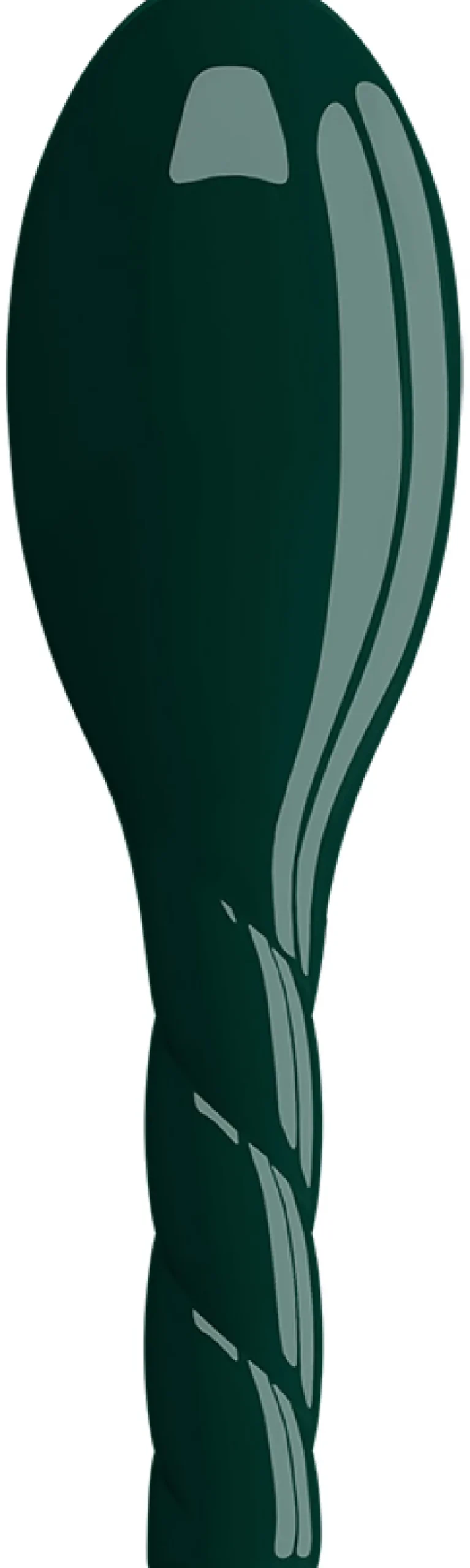 Brush Emerald Green 07 Intense Nylon Bristles