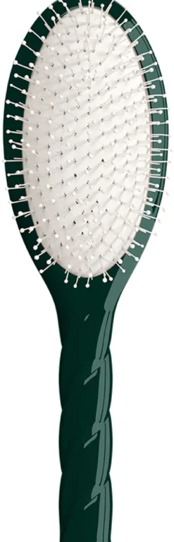 Brush Emerald Green 04 Massaging Nylon Bristles