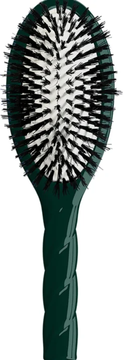 Brush Emerald Green 01 Universal Boar Bristles