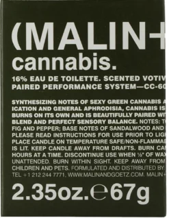 Cannabis Candle