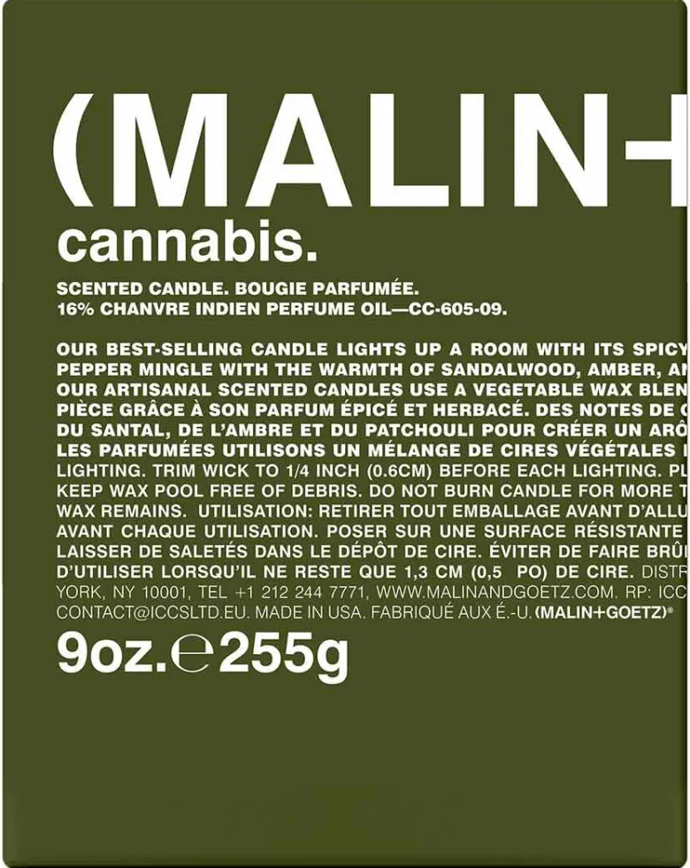 Cannabis Candle