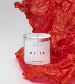cedar bougie parfumée