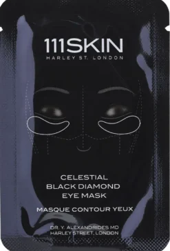 Celestial Black Diamond Eye Mask