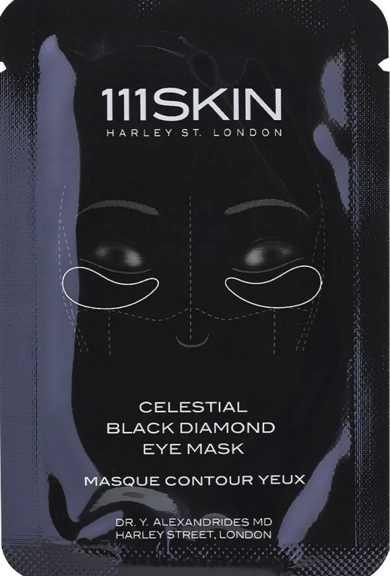 Celestial Black Diamond Eye Mask