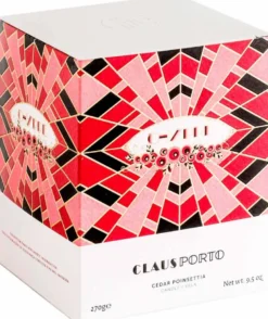 Chypre Cedar Poinsettia Candle