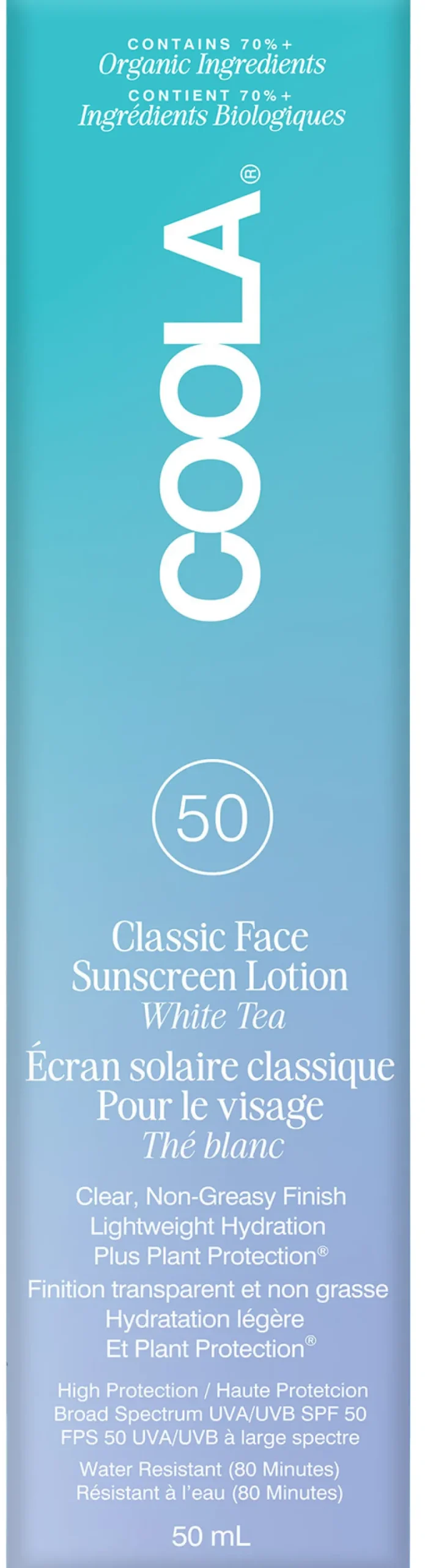 Classic SPF 50 Face Lotion White Tea