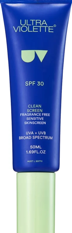 Clean Screen Fragrance Free Weightless Sensitive Skinscreen SPF30