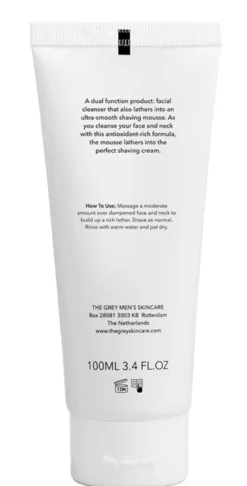 CLEANSING AND SHAVING MOUSSE