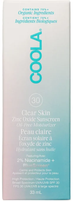 Clear Skin Mineral Sunscreen SPF30
