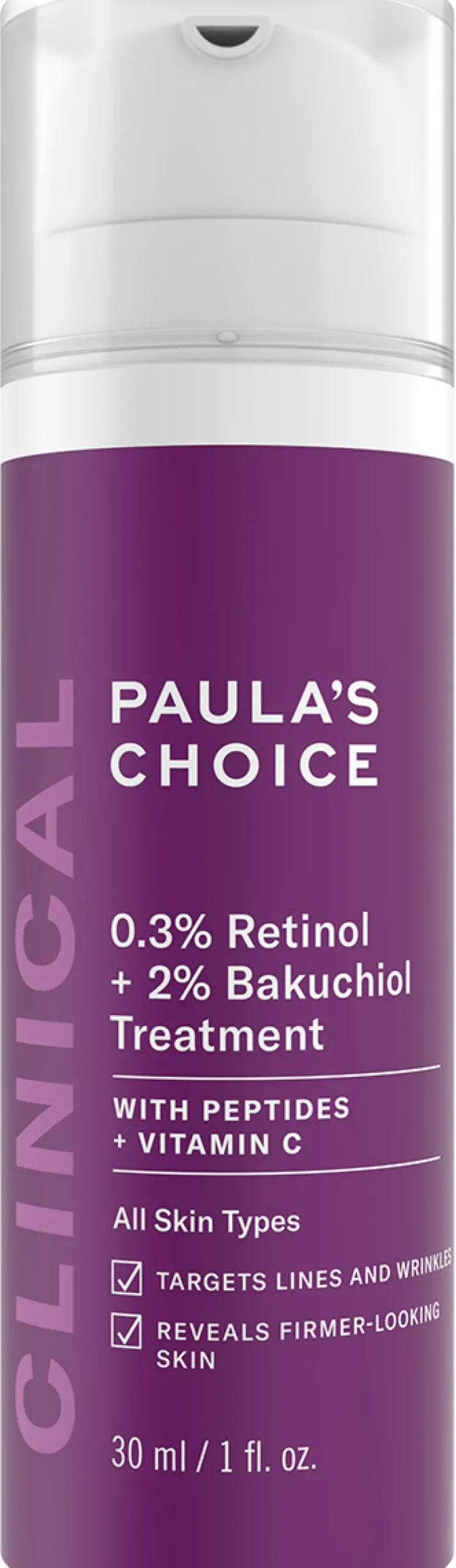 Clinical 0.3% Retinol + 2% Bakuchiol Treatment