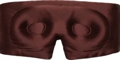 Cocoa Glow Eyelash Protecting Silk Sleep Mask