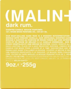 Dark Rum Candle