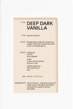 Deep Dark Vanilla