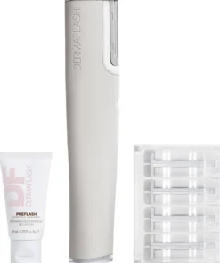 DERMAFLASH LUXE+ Advanced Sonic Dermaplaning + Peach Fuzz Removal