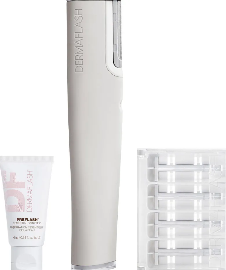 DERMAFLASH LUXE+ Advanced Sonic Dermaplaning + Peach Fuzz Removal