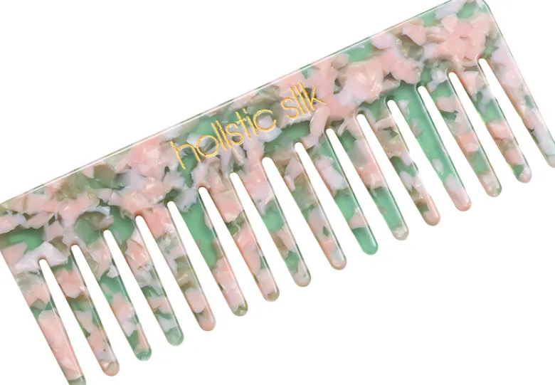 DETANGLING COMB ROSE/JADE MELANGE