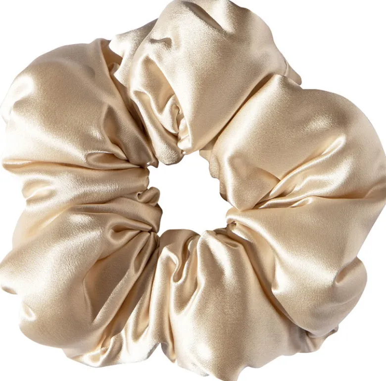 Dusty Gold Pillow Scrunchie