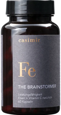 Eisen Bisglycinat für Frauen + natürliches Vitamin C