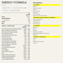 Energy Formula - 30 days