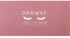 Eyelash Protecting Silk Sleep Mask - Damask Rose