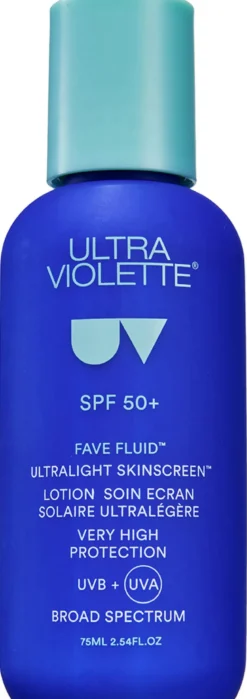 Fave Fluid SPF50+ Lightweight Fragrance-Free Skinscreen