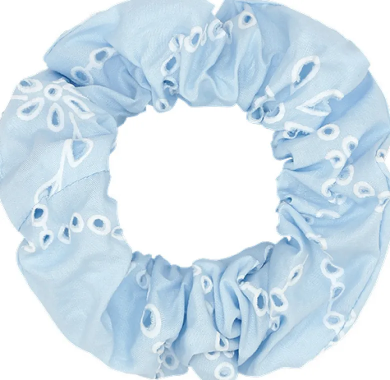 Floral Broderie Scrunchie