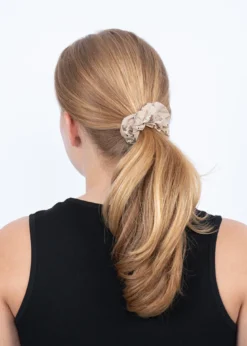 Floral Broderie Scrunchie