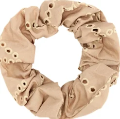 Floral Broderie Scrunchie
