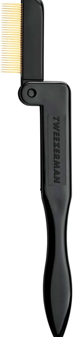 Folding Lash Comb - Black
