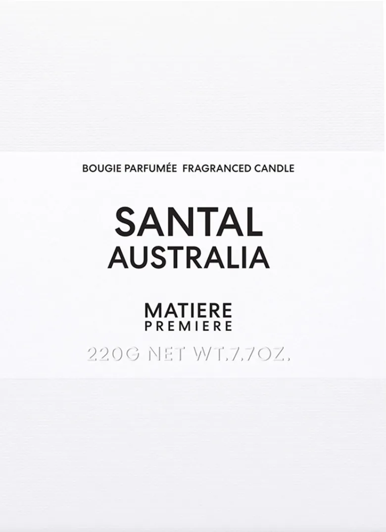 Fragranced Candle Santal Australia