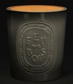 Giant Candle Feu de Bois