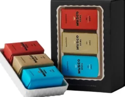 Gift Set Soap Dish & Musgo Real Mini Soaps