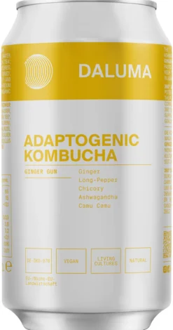 Ginger Gun Adaptogenic Kombucha