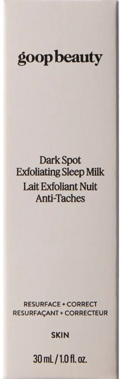 Goopglow Dark Spot Exfoliating Sleep Milk