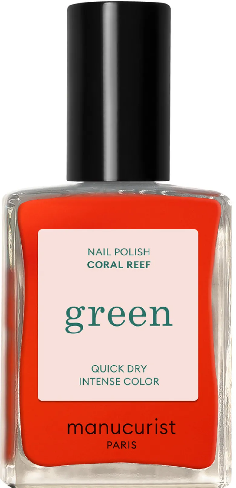 Green Nail Lacquer Coral Reef