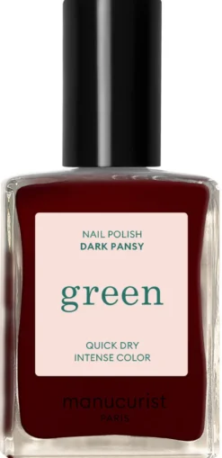 Green Nail Lacquer DARK PANSY