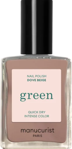 Green Nail Lacquer Dove Beige