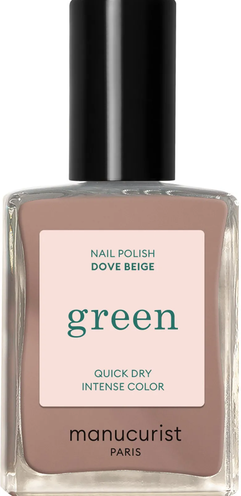 Green Nail Lacquer Dove Beige